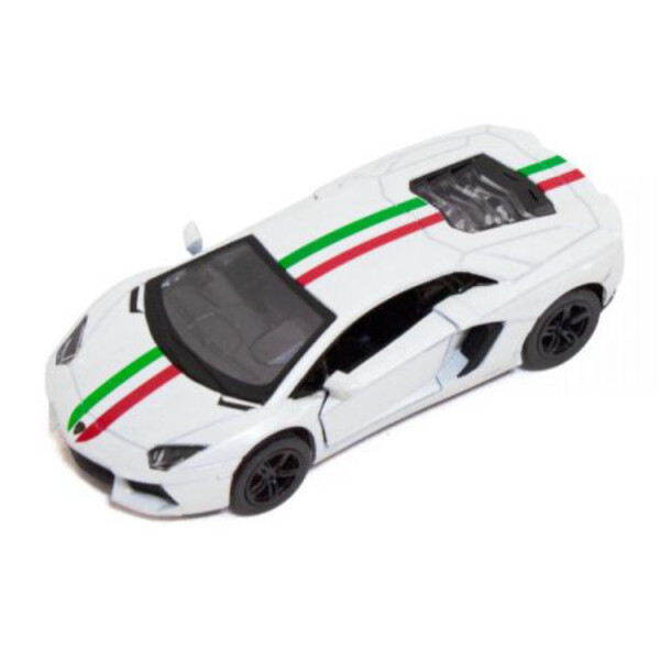 

Машинка KINSMART Lamborghini Aventador LP 700-4 (белая) KT5355FW
