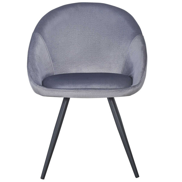 

Комплект стульев AMF Mary black/silver (545860) (в коробке 4 шт)