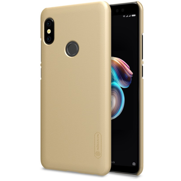 

Чехол Nillkin Frosted Shield PC Gold для Xiaomi Redmi Note 5