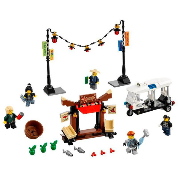 

Конструктор Lepin Ninjsaga Ограбление киоска в Ниндзяго Сити (06053)