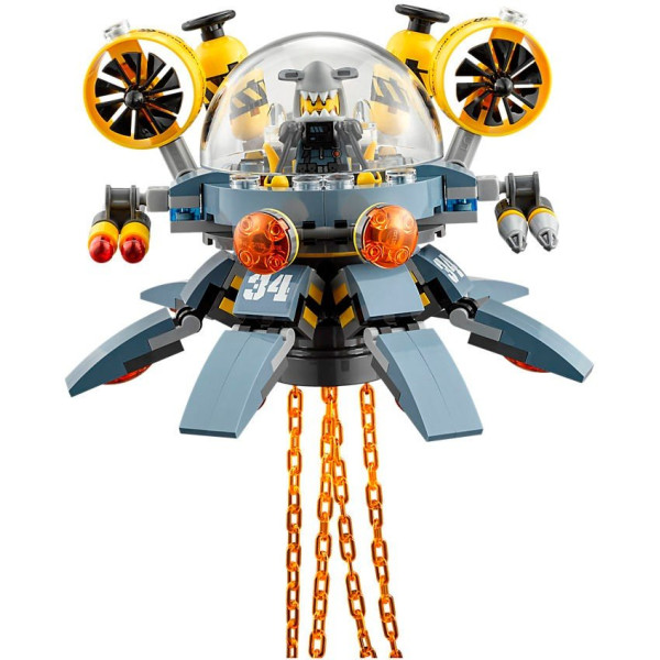 

Конструктор Lepin Ninjsaga Летающая подводная лодка (06062)