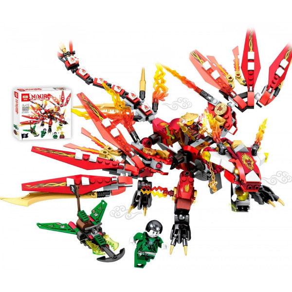 

Конструктор Lepin Ninjsaga Красный Огненный Дракон (39001)