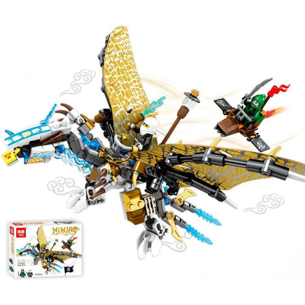 

Конструктор Lepin Ninjsaga Ледяной Дракон Зейна (39011)