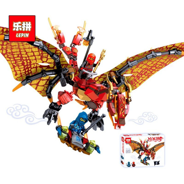 

Конструктор Lepin Ninjsaga Дракон Кая (39012)