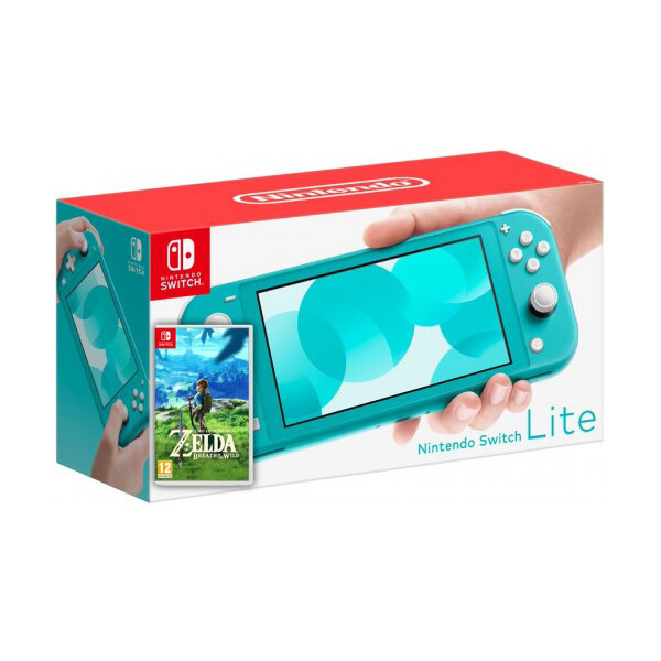 

Nintendo Switch Lite Turquoise + игра The Legend of Zelda: Breath of the Wild (русская версия)