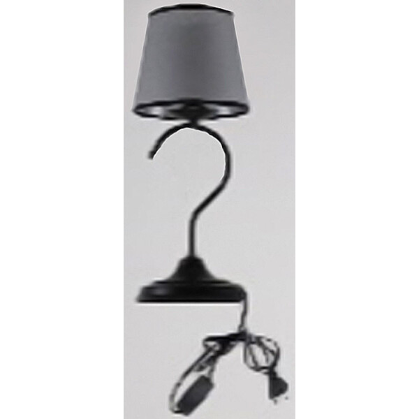 

Настольная лампа Light House NM-14729-1T BK+BR черная