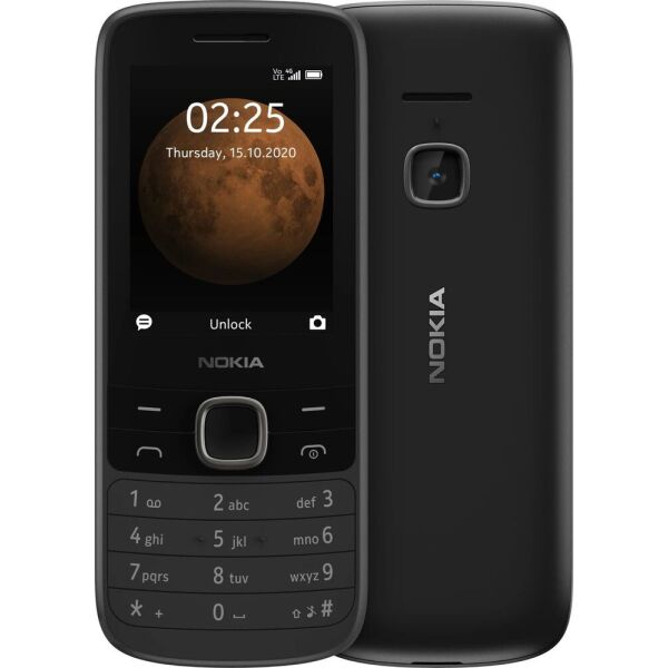 

Nokia 225 4G TA-1276 DS Black (Черний)