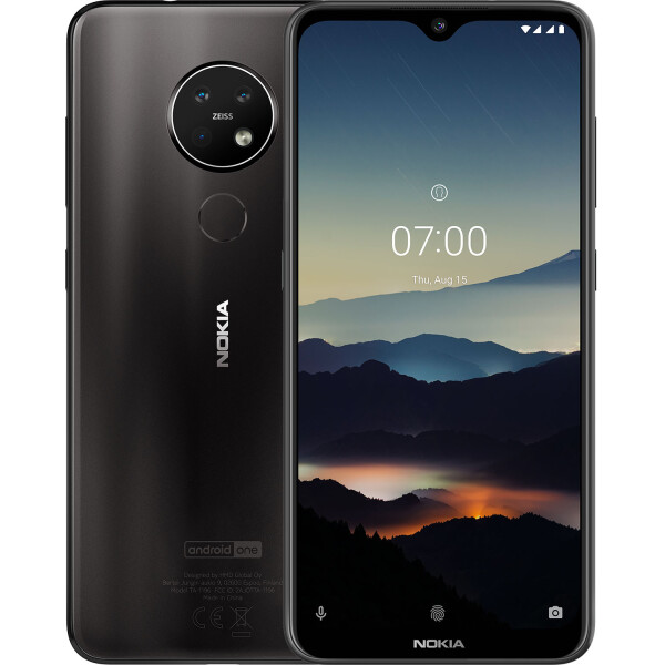 

Nokia 7.2 DS 4/64GB Charcoal Black
