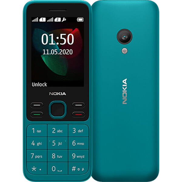 

Nokia 150 TA-1235 DS Cyan (зеленый)