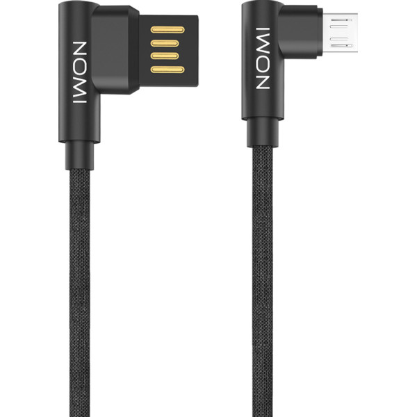 

Кабель Nomi DCPQ 10m USB micro 1м Black