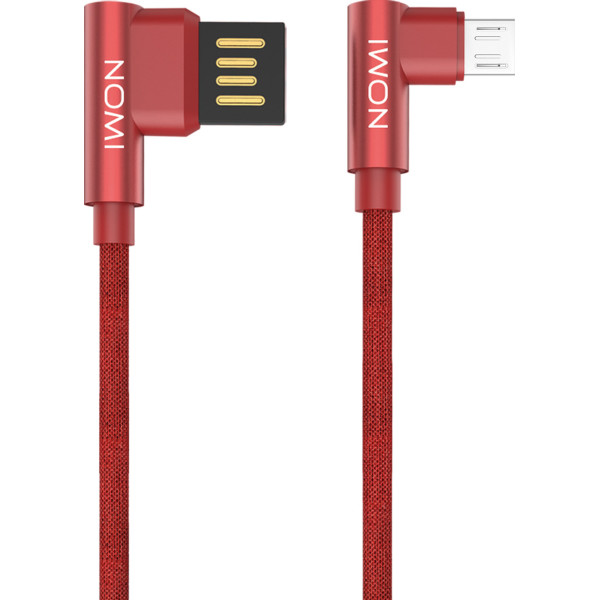 

Кабель Nomi DCPQ 10m USB micro 1м Red