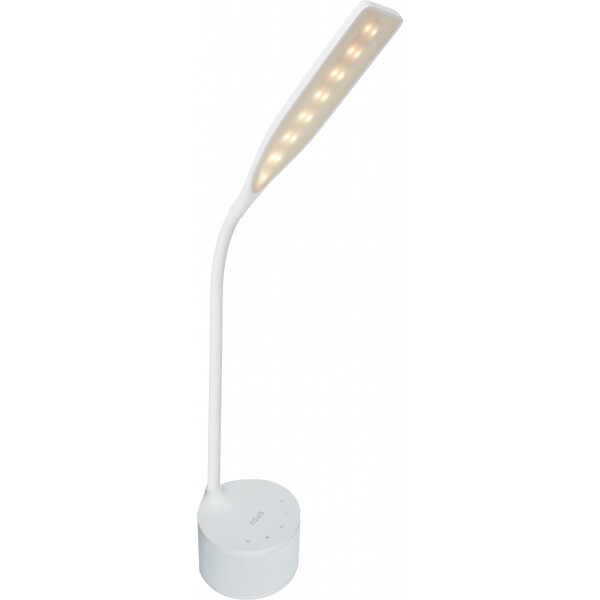 Акция на Настольная лампа NOUS S7 с Bluetooth колонкой white (9586746353750) от Allo UA