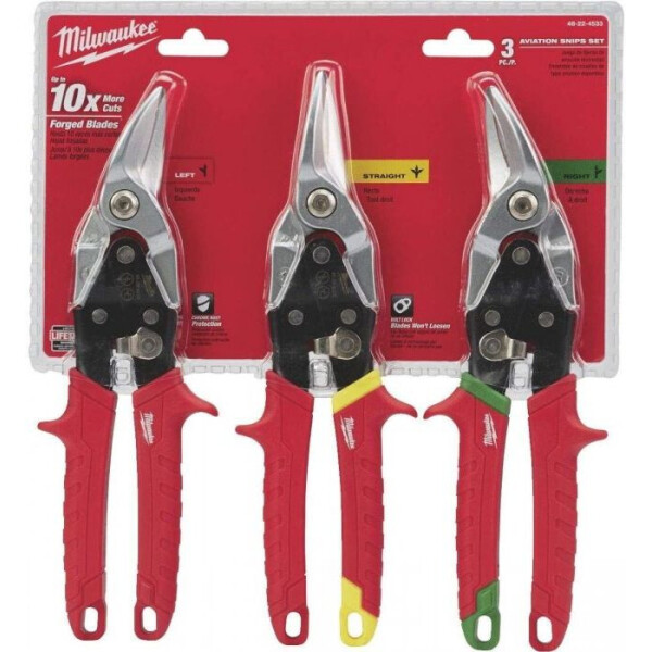 

Ножницы по металлу Milwaukee Aviation Snips (48-22-4533)