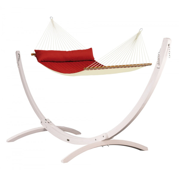 

Гамак со стойкой La Siesta (NQR1421CNS200) red pepper