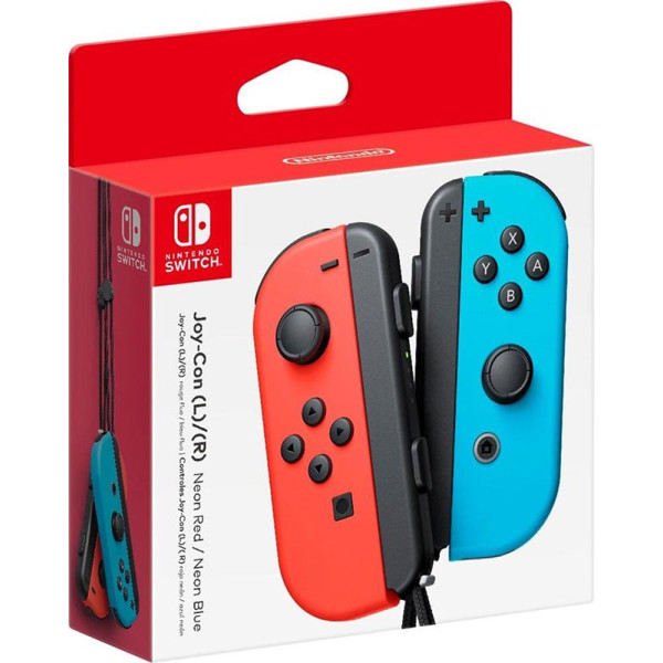 

Игровые контроллеры Joy-Con красный и синий