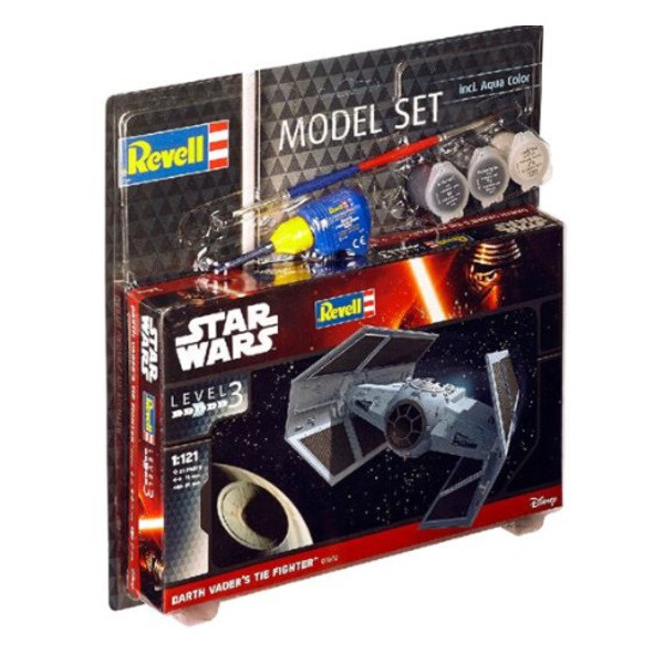 

Сборная модель-копия Revell набор Звездный СИД-истребитель Дарта Вейдера уровень 3 масштаб 1:121 (RVL-63602)