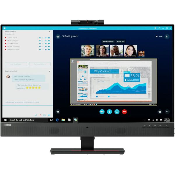 

Монитор Lenovo 27" ThinkVision T27hv-20 (62A9GAT1UA)