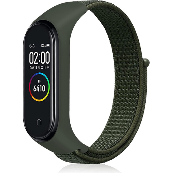 

Сменный браслет Smart Band в Mi Band 4/3 Nylon зеленый
