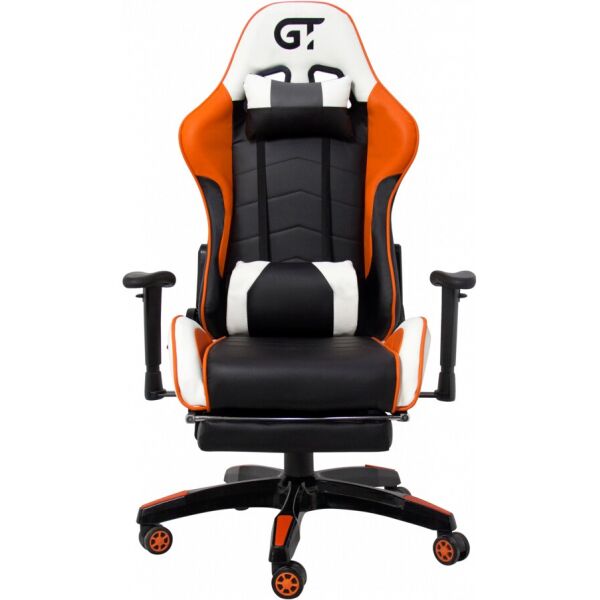 

Кресло GT Racer X-2532-F Black/Orange/White