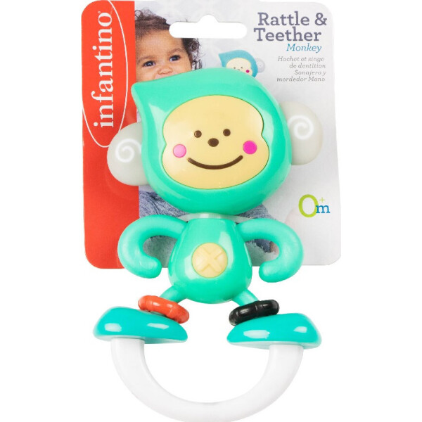 

Погремушка с прорезывателем Infantino обезьянка (316614I)