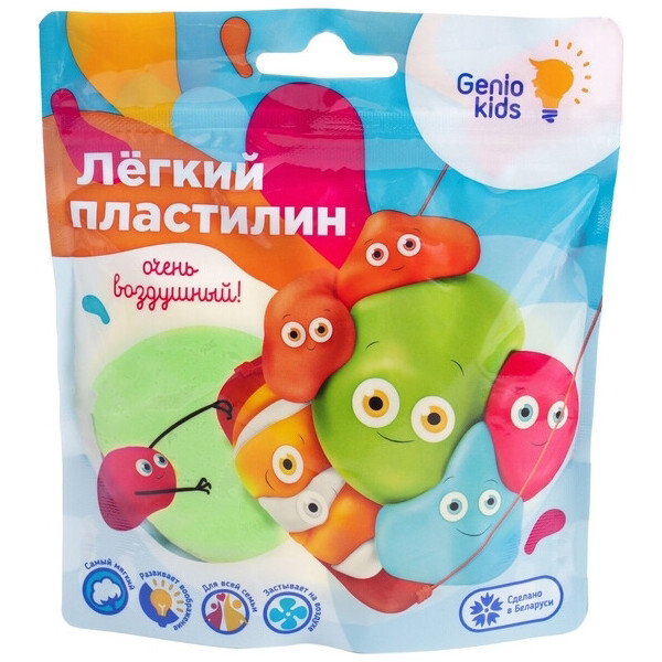 

Легкий пластилин Genio Kids, зеленый (TA1712-3)