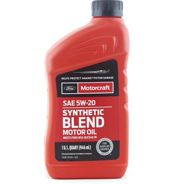 

Моторное масло Ford Motor Oil 5W-20, 0.9л (XO5W20Q1SP)
