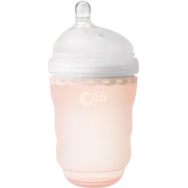 

Детская антиколикова бутылочка Olababy GentleBottle - Coral / Оранжевый, 240мл