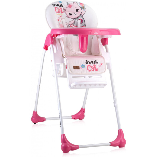 

Стульчик для кормления Lorelli DULCE (pink cat)