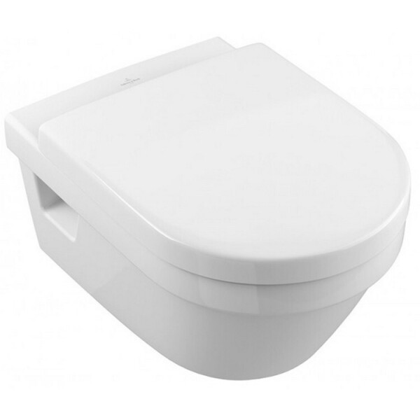 

Унитаз Villeroy&Boch с сиденьем Soft Close Slim, 5684HRR1