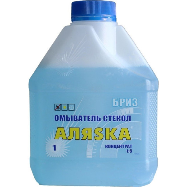 

Омыватель стекла летний конц. Aляsка Бриз 1л