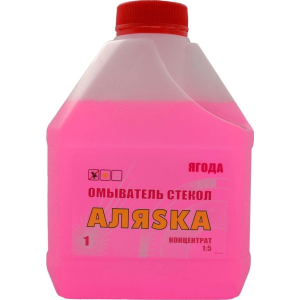 

Омыватель стекла летний конц. Aляsка Ягода 1л