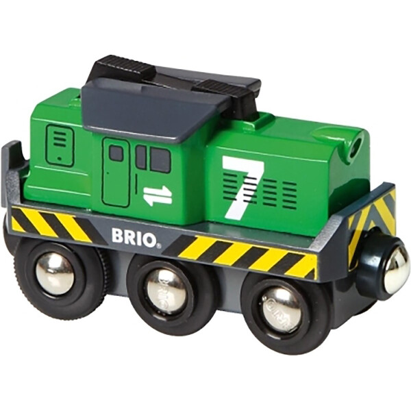 

BRIO World АКСЕССУАРЫ ТРАНСПОРТ Грузовой локомотив на батарейках 33214