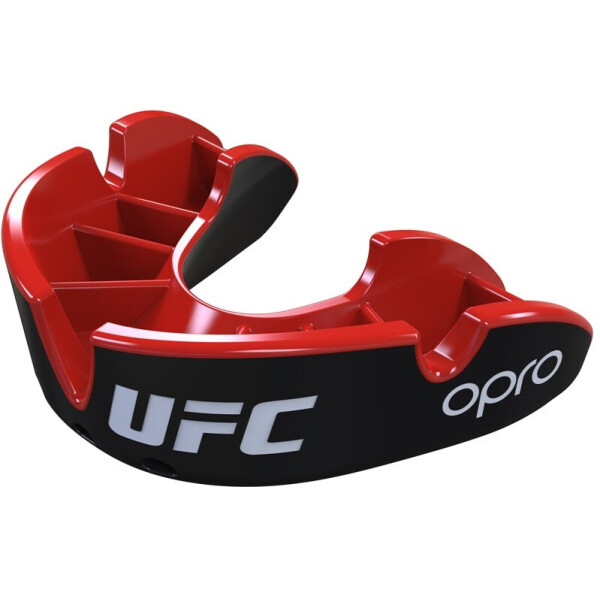 

Капа OPRO Junior Silver UFC Hologram Black/Red (art.002265002)
