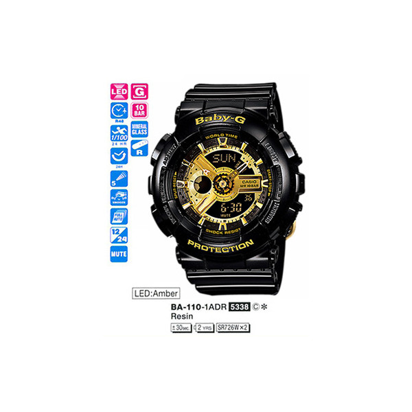 

Наручные часы Casio BA-110-1AER