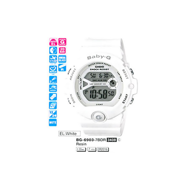 

Наручные часы Casio BG-6903-7BER