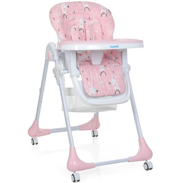 

Стульчик для кормления Bambi Rabbit Girl Pink (M 3233)