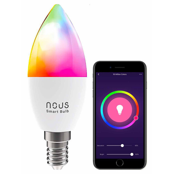 

Лампа светодиодная смарт NOUS P4 Wi-Fi (5900852028694)