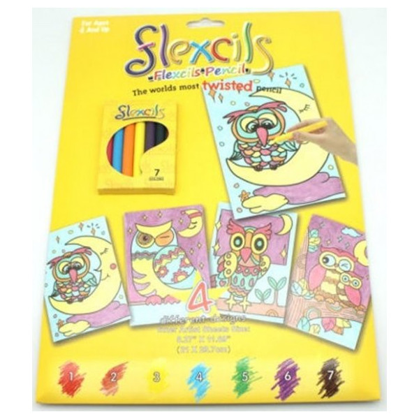 

Набор-разрисовка Flexcils Лесные обитатели, 7 шт. (FLE124-07)