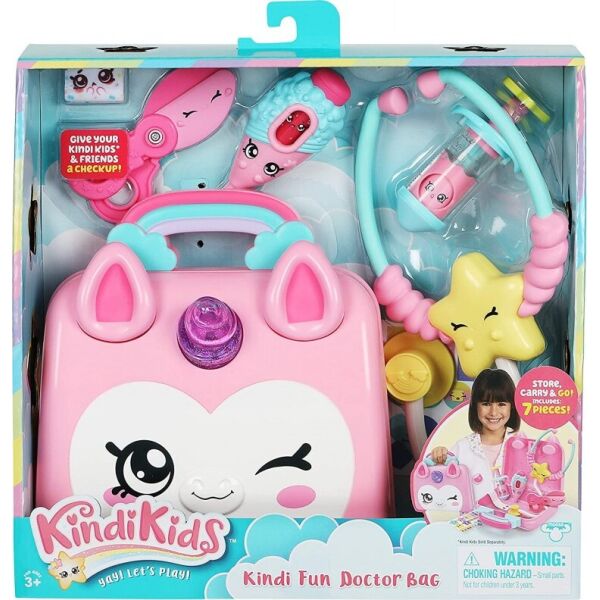 

Игровой набор KINDI KIDS Лекарственный портфель Kindi fun (50037)
