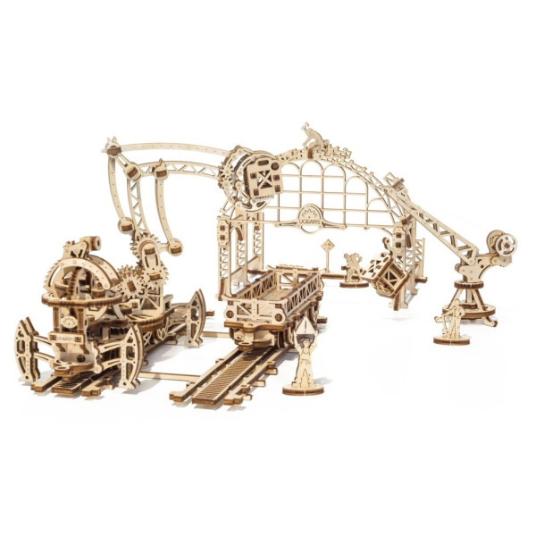 

Конструктор 3D-пазл Ugears Манипулятор на рейках (70032)