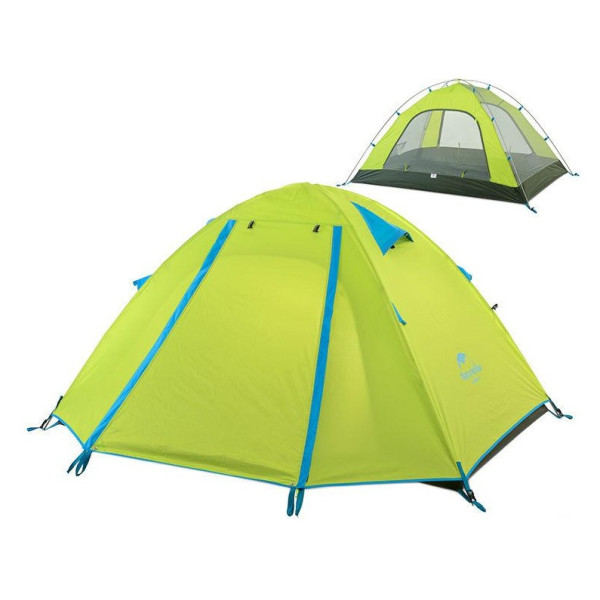 

Палатка Naturehike P-Series IV (4-х местная) 210T green (6927595710111)
