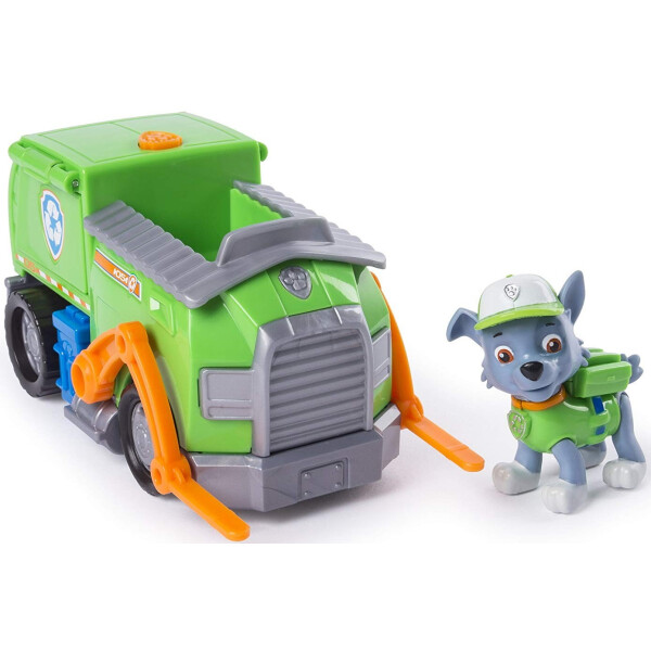 

Игровой набор с фигурками Spin Master Paw Patrol базовый автомобиль с водителем Рокки (SM16775/9948)