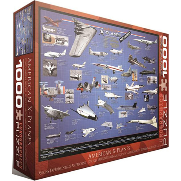 

Пазл Eurographics Америанские самолеты-разведчики, 1000 элементов (6000-0248)