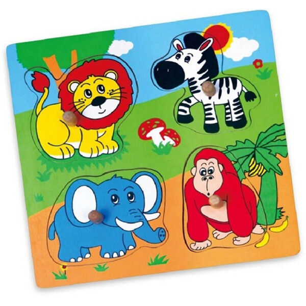 

Пазл Viga Toys Дикие животные