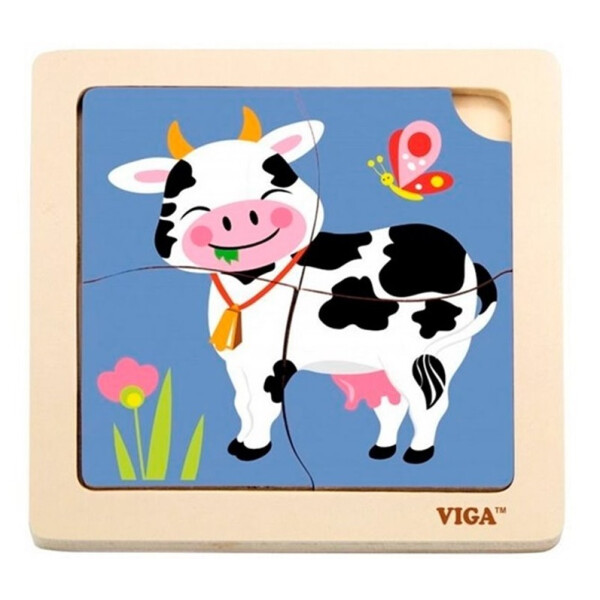 

Пазл Viga Toys Корова