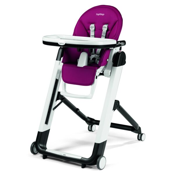 

Стульчик для кормления Peg-Perego Siesta Follow Me Berry Малиновый (IH03000000BL29)