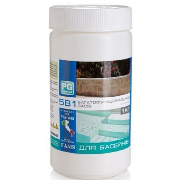 

Хлор в таблетках 5в1 PG-48 Barchemicals