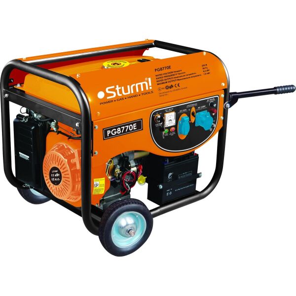 

Генератор бензиновый Sturm PG8770E