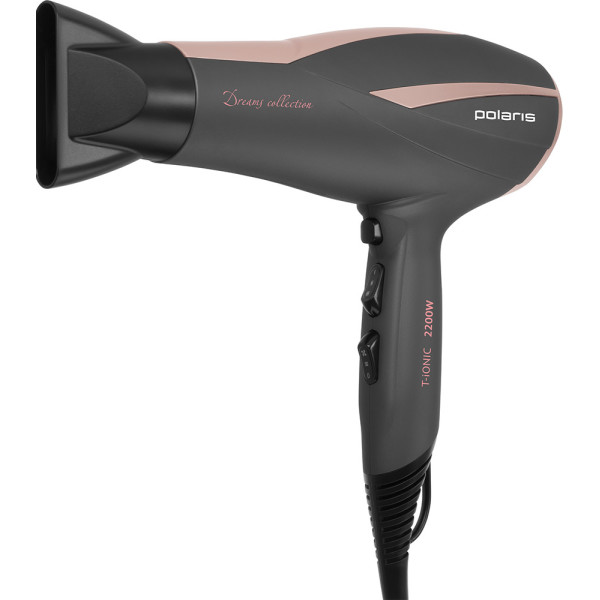 

Фен Polaris PHD 2257 TDi Grey/Pink