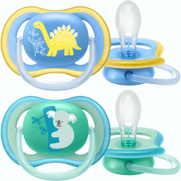 

Пустышка Philips AVENT Ultra Air 18+ мес 2 шт для мальчиков (SCF349/11)